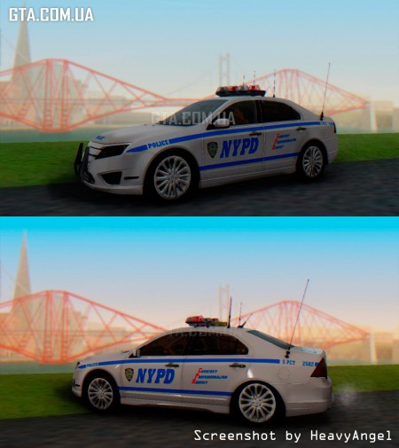 Ford Fusion 2011 NYPD